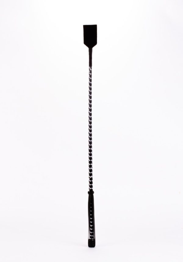 Leather Stick with Neon Strip and Nubuck Leather Top White ViPstore.hu - Erotika Webáruház - Szexshop