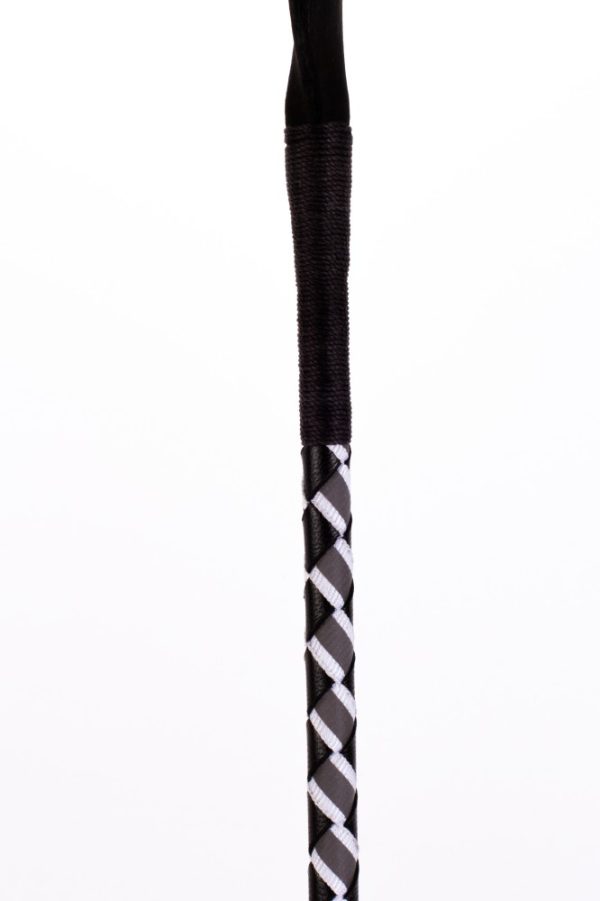 Leather Stick with Neon Strip and Nubuck Leather Top White ViPstore.hu - Erotika Webáruház - Szexshop 4