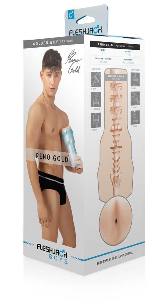 Fleshjack Boys Reno Gold Golden Boy ViPstore.hu - Erotika Webáruház - Szexshop Fleshjack Boys Reno Gold Golden Boy ViPstore.hu - Erotika Webáruház - Szexshop