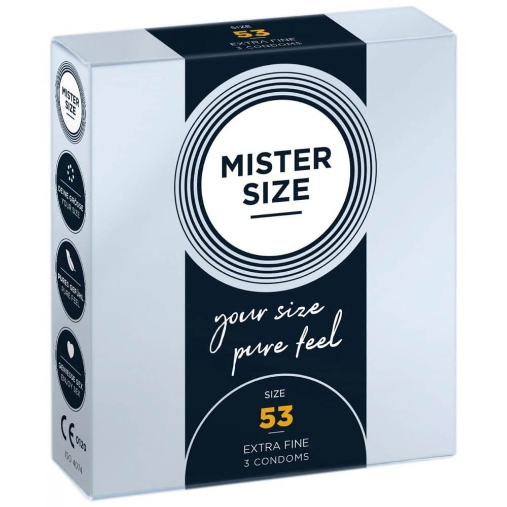 MISTER SIZE 53 mm Condoms 3 pieces ViPstore.hu - Erotika Webáruház - Szexshop 2 MISTER SIZE 53 mm Condoms 3 pieces ViPstore.hu - Erotika Webáruház - Szexshop 2