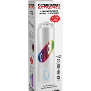 Rechargeable Roto-Bator Pussy  White/Clear/Multi ViPstore.hu - Erotika Webáruház - Szexshop