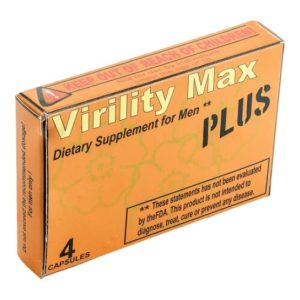 VIRILITY MAX PLUS – 4 PCS ViPstore.hu - Erotika Webáruház - Szexshop