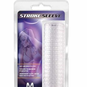 M For Men Stroke Sleeve Clear ViPstore.hu - Erotika Webáruház - Szexshop