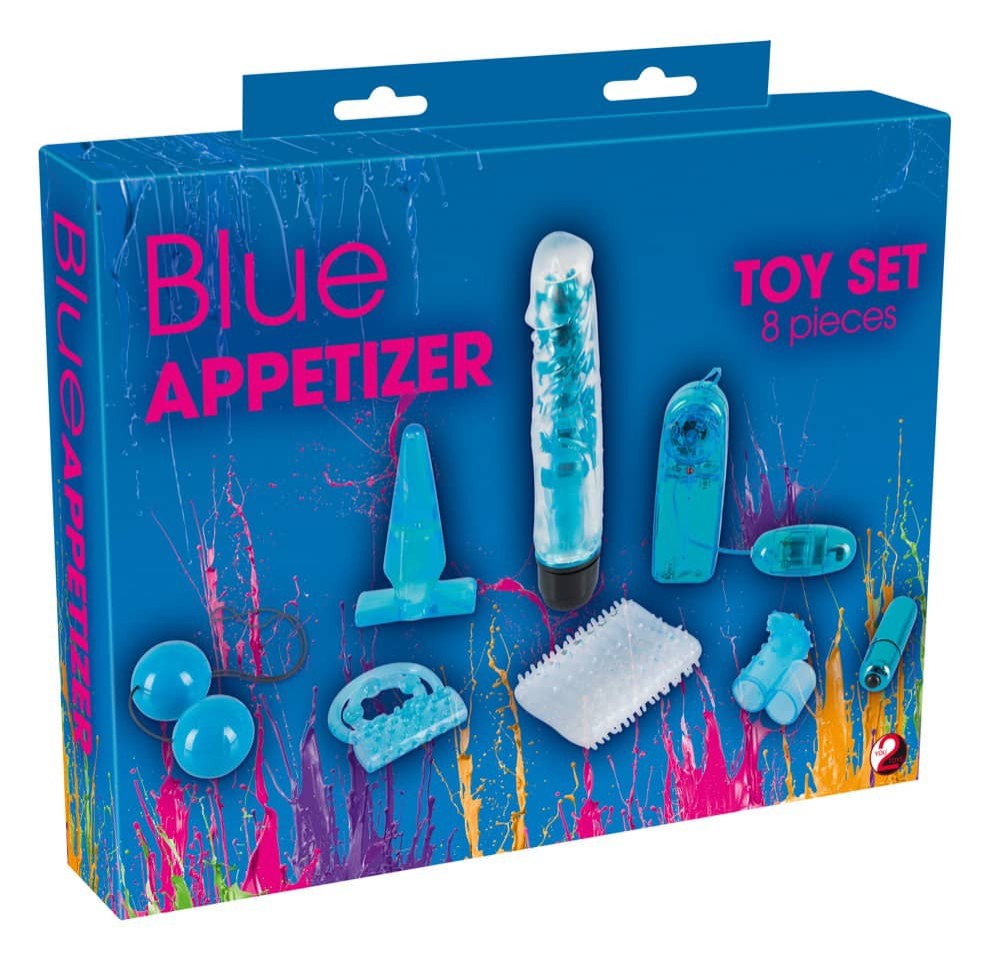 Blue Appetizer 8-piece set ViPstore.hu - Erotika Webáruház - Szexshop Blue Appetizer 8-piece set ViPstore.hu - Erotika Webáruház - Szexshop