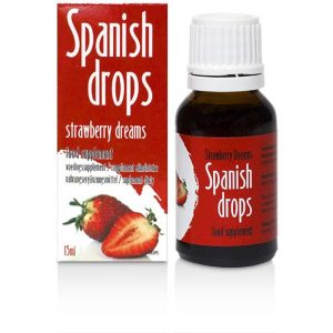 Spanish drops Strawberry – 15 ml ViPstore.hu - Erotika Webáruház - Szexshop