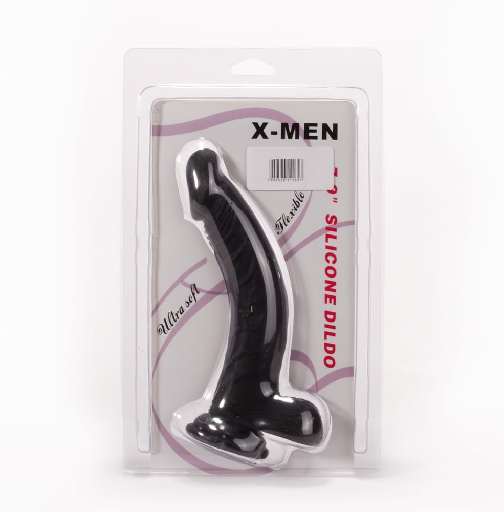 X-MEN 7.9" Silicone Dildo Black ViPstore.hu - Erotika Webáruház - Szexshop X-MEN 7.9" Silicone Dildo Black ViPstore.hu - Erotika Webáruház - Szexshop