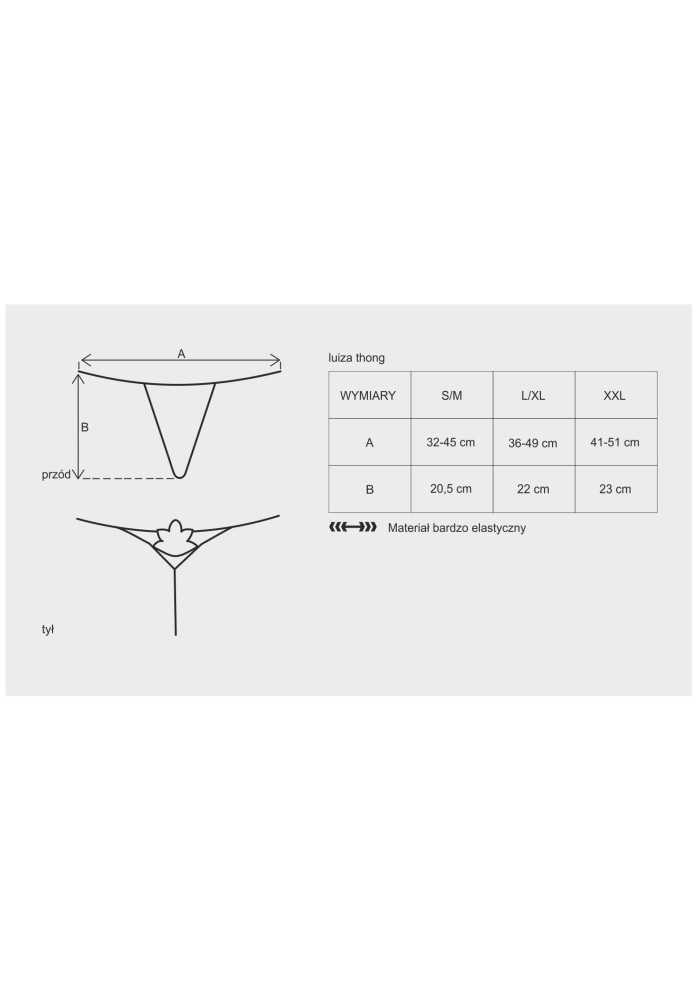 Luiza thong white S/M ViPstore.hu - Erotika Webáruház - Szexshop 3 Luiza thong white S/M ViPstore.hu - Erotika Webáruház - Szexshop 3