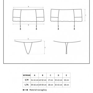 Miamor garter belt & thong L/XL ViPstore.hu - Erotika Webáruház - Szexshop 2