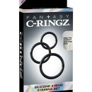 Silicone 3-Ring Stamina Set Black | ViPstore.hu - Erotika webáruház #1 - EAN 603912358483 | SKU PIPE591223
