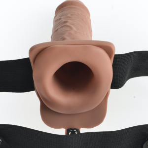 7" Hollow Strap-On with Remote  Tan/ Black ViPstore.hu - Erotika Webáruház - Szexshop 2