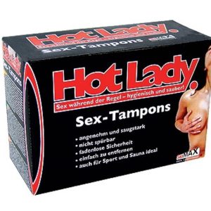 Hot Lady Sex-Tampons, 8er Schachtel (box of 8) ViPstore.hu - Erotika Webáruház - Szexshop