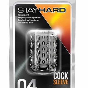 Stay Hard Cock Sleeve 04 Clear ViPstore.hu - Erotika Webáruház - Szexshop