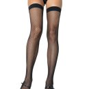 Rose Lace Crotchless Tights with Open Back – Black O/S ViPstore.hu - Erotika Webáruház - Szexshop