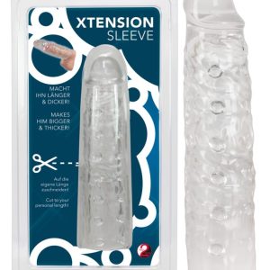 XTension Sleeve Transparent ViPstore.hu - Erotika Webáruház - Szexshop