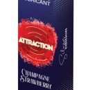 LUBRICANT ATTRACTION CHAMPAGNE STRAWBERRY 50 ML | ViPstore.hu - Erotika webáruház #1 - EAN 8435465323883 | SKU ATTRAC00005