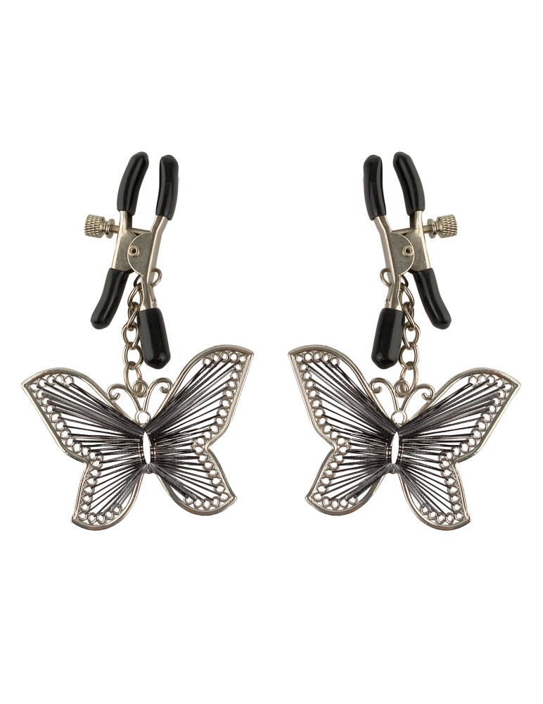 Butterfly Nipple Clamps Silver ViPstore.hu - Erotika Webáruház - Szexshop 3 Butterfly Nipple Clamps Silver ViPstore.hu - Erotika Webáruház - Szexshop 3