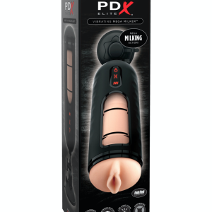 Vibrating Mega Milker  Light/Black ViPstore.hu - Erotika Webáruház - Szexshop