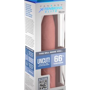 Uncut 7" Extension Sleeve  Light ViPstore.hu - Erotika Webáruház - Szexshop