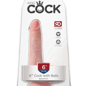 6" Cock with Balls  Light ViPstore.hu - Erotika Webáruház - Szexshop