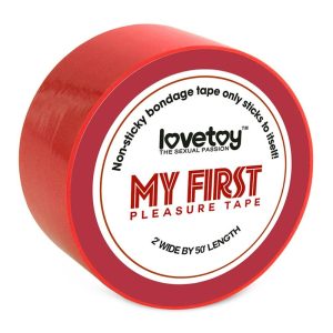 My First Non-Sticky Bondage Tape Red ViPstore.hu - Erotika Webáruház - Szexshop