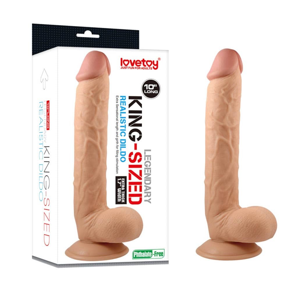 10" Legendary King-sized Realistic Dildo ViPstore.hu - Erotika Webáruház - Szexshop 10" Legendary King-sized Realistic Dildo ViPstore.hu - Erotika Webáruház - Szexshop