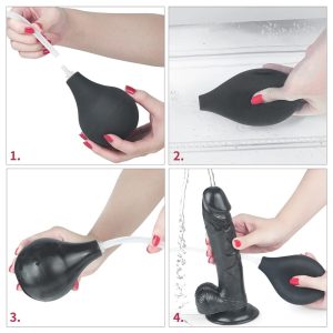 9'' Squirt Extreme Dildo – Black ViPstore.hu - Erotika Webáruház - Szexshop 2