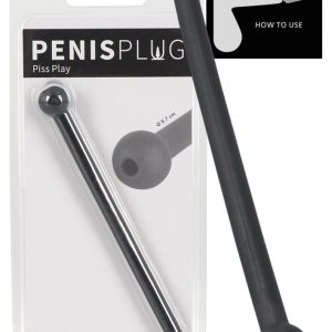 Penis Plug Piss Play Black ViPstore.hu - Erotika Webáruház - Szexshop