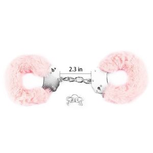Fetish Pleasure Fluffy Hand Cuffs Pink ViPstore.hu - Erotika Webáruház - Szexshop 2