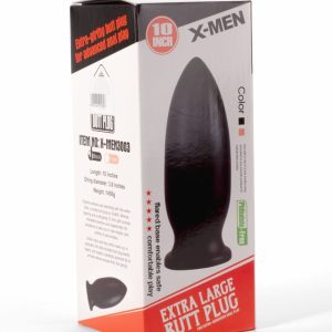 X-MEN 10" Extra Large Butt Plug Black ViPstore.hu - Erotika Webáruház - Szexshop 2 X-MEN 10" Extra Large Butt Plug Black ViPstore.hu - Erotika Webáruház - Szexshop 2
