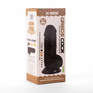 X-MEN Greg's 6.2" Cock Black ViPstore.hu - Erotika Webáruház - Szexshop 2