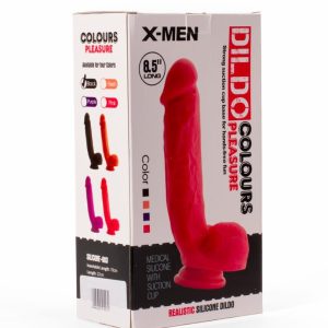 X-MEN 8.5" Dildo Colours Pleasure Flesh 3_B15O50_1 ViPstore.hu - Erotika Webáruház - Szexshop 2