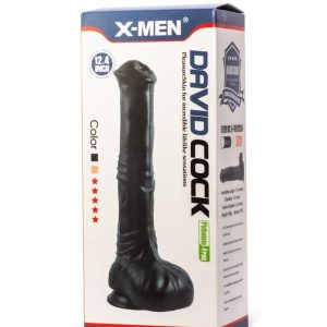 X-MEN David 12.4" Cock Black ViPstore.hu - Erotika Webáruház - Szexshop 2