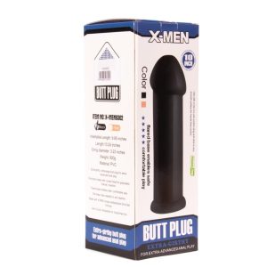 X-MEN 10 inch Butt Plug Black ViPstore.hu - Erotika Webáruház - Szexshop 2