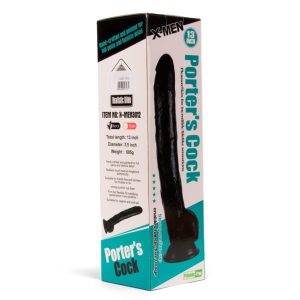 X-MEN Porter's 13 inch Cock Black ViPstore.hu - Erotika Webáruház - Szexshop 2