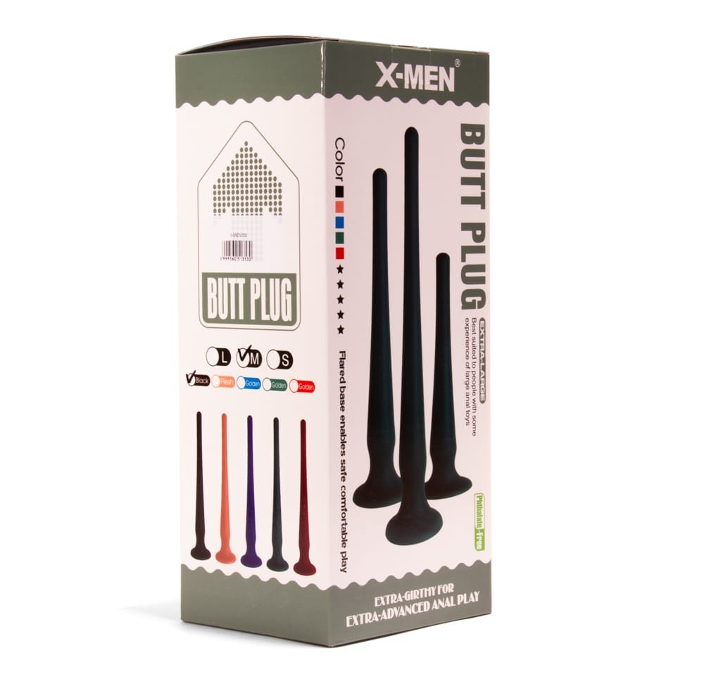 X-MEN Butt Plug Size M Black ViPstore.hu - Erotika Webáruház - Szexshop 2 X-MEN Butt Plug Size M Black ViPstore.hu - Erotika Webáruház - Szexshop 2