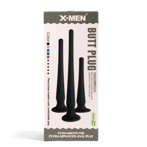 X-MEN Butt Plug Size S Black ViPstore.hu - Erotika Webáruház - Szexshop