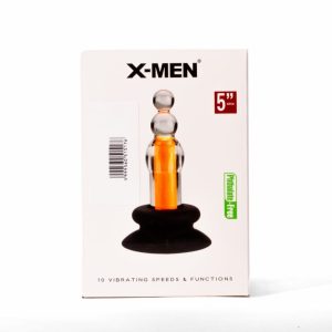 X-MEN 10 Speeds Vibrating Beaded Plug_B15O50_1 ViPstore.hu - Erotika Webáruház - Szexshop