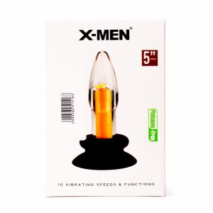 X-MEN 10 Speeds Vibrating Plug_B15O50_1 ViPstore.hu - Erotika Webáruház - Szexshop