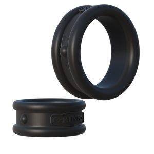 Max-Width Silicone Rings  Black ViPstore.hu - Erotika Webáruház - Szexshop 2