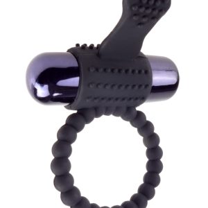 Vibrating Silicone Super Ring  Black ViPstore.hu - Erotika Webáruház - Szexshop 2