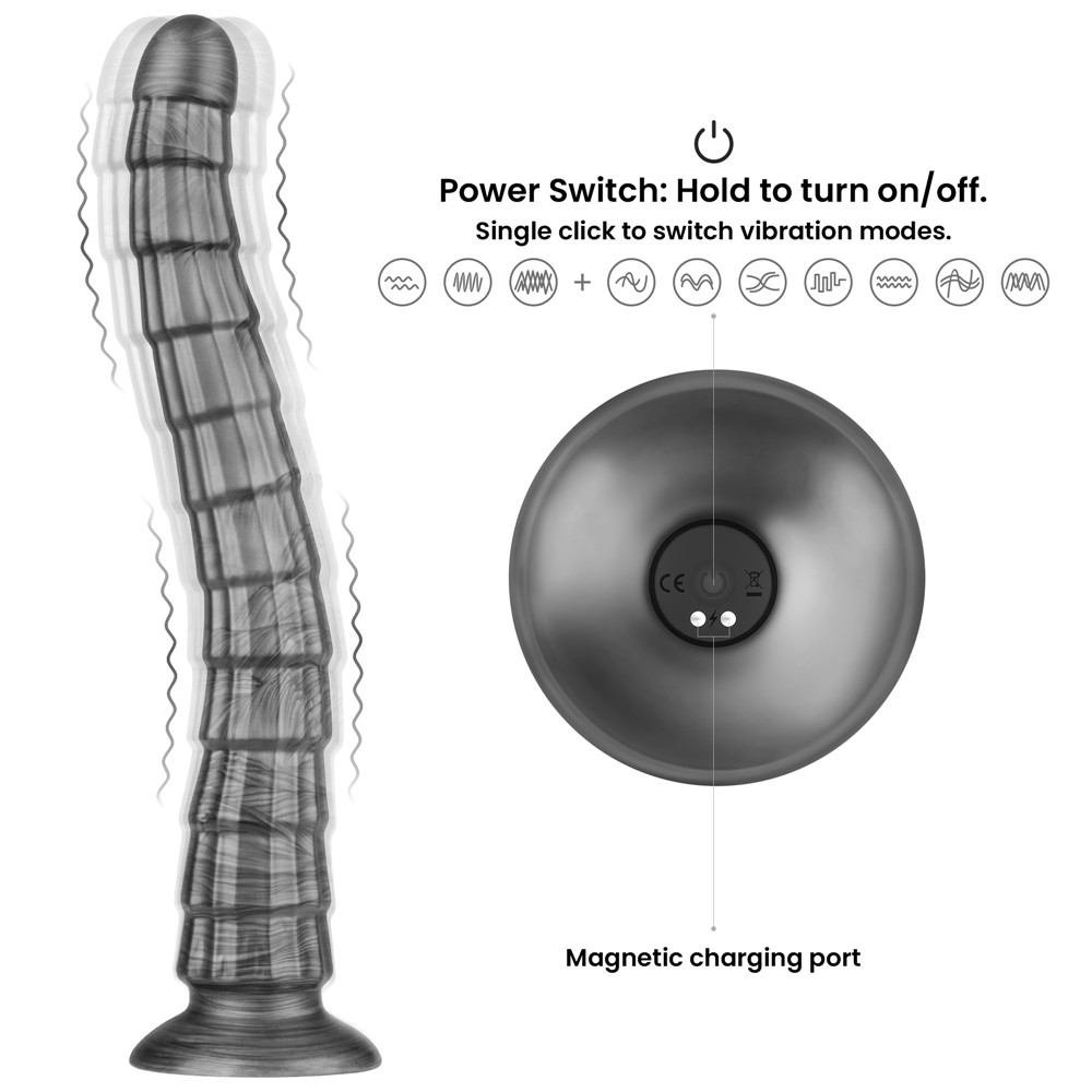 14.5" King Sized Vibrating Vibrax Slider ViPstore.hu - Erotika Webáruház - Szexshop 3 14.5" King Sized Vibrating Vibrax Slider ViPstore.hu - Erotika Webáruház - Szexshop 3