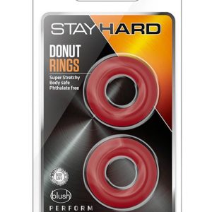 STAY HARD DONUT RINGS RED ViPstore.hu - Erotika Webáruház - Szexshop