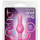 B YOURS CURVY ANAL PLUG PINK | ViPstore.hu - Erotika webáruház #1 - EAN 819835026082 | SKU BLUSH01239