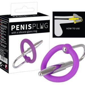 Penis Plug + Silicone Glans Ring ViPstore.hu - Erotika Webáruház - Szexshop
