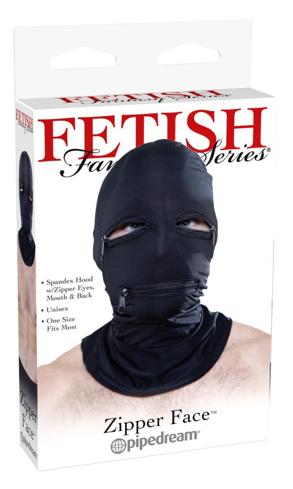 Zipper Face Hood  Black ViPstore.hu - Erotika Webáruház - Szexshop