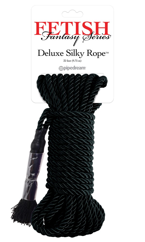 Deluxe Silk Rope  Black ViPstore.hu - Erotika Webáruház - Szexshop