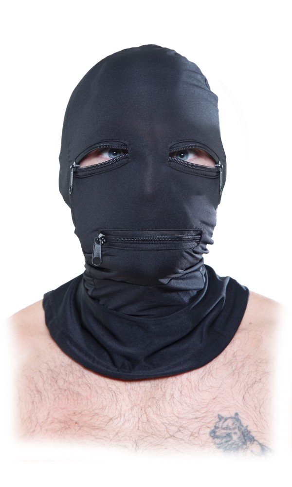 Zipper Face Hood  Black ViPstore.hu - Erotika Webáruház - Szexshop 2