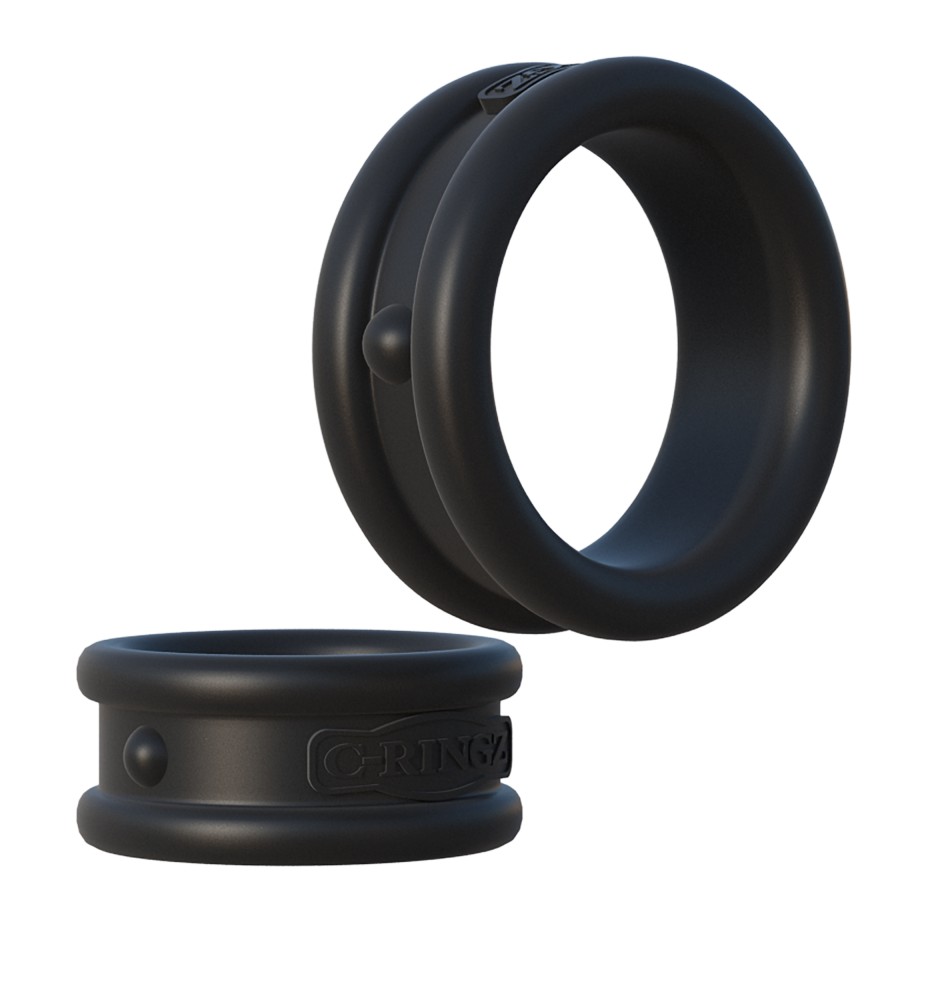 Max-Width Silicone Rings  Black ViPstore.hu - Erotika Webáruház - Szexshop 2