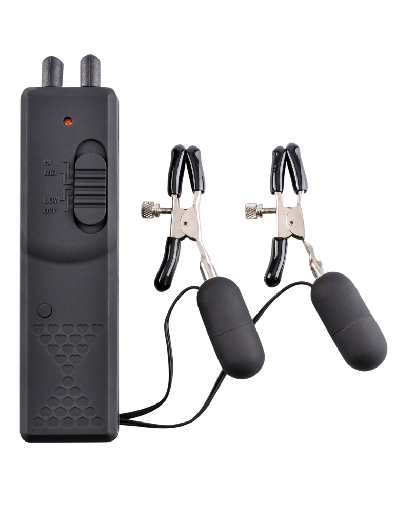 Vibrating Nipple Clamps Black ViPstore.hu - Erotika Webáruház - Szexshop 2 Vibrating Nipple Clamps Black ViPstore.hu - Erotika Webáruház - Szexshop 2