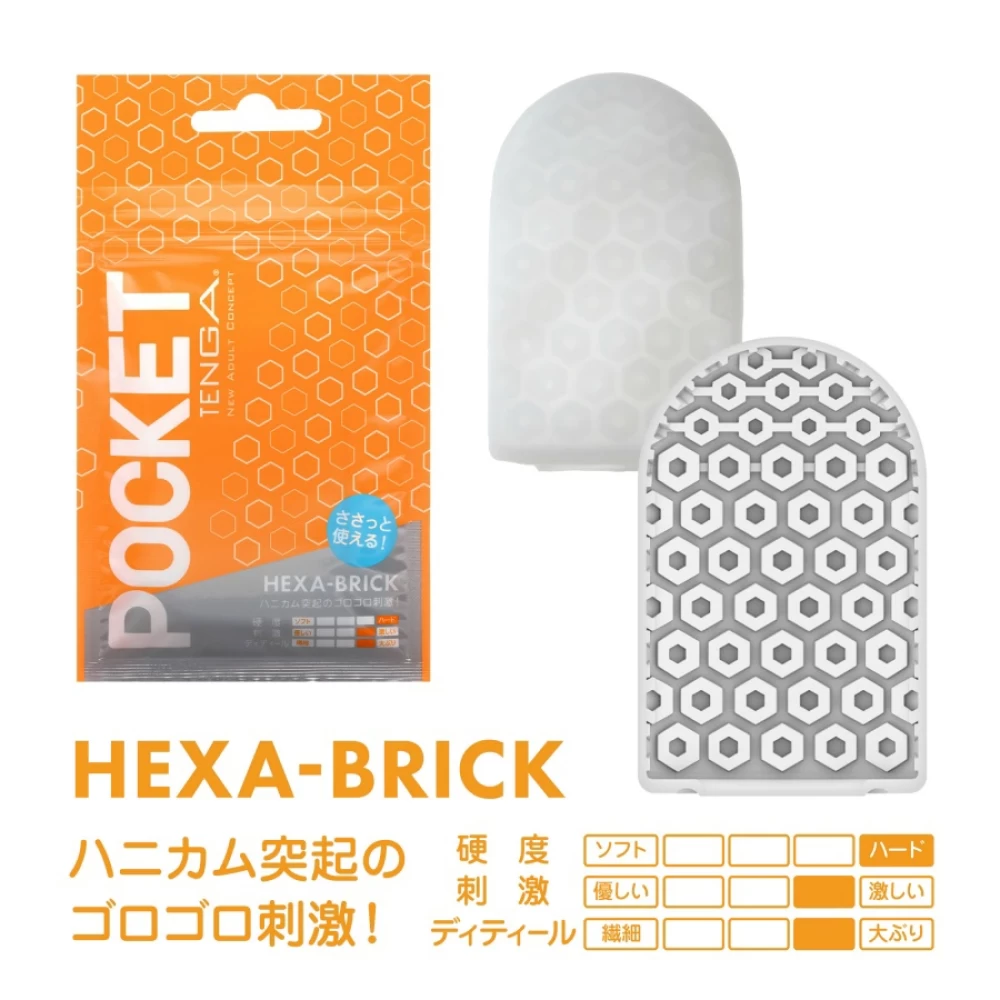 POCKET TENGA HEXA-BRICK | ViPstore.hu - Erotika webáruház #2 - EAN 4570030974900 | SKU TENGA00211